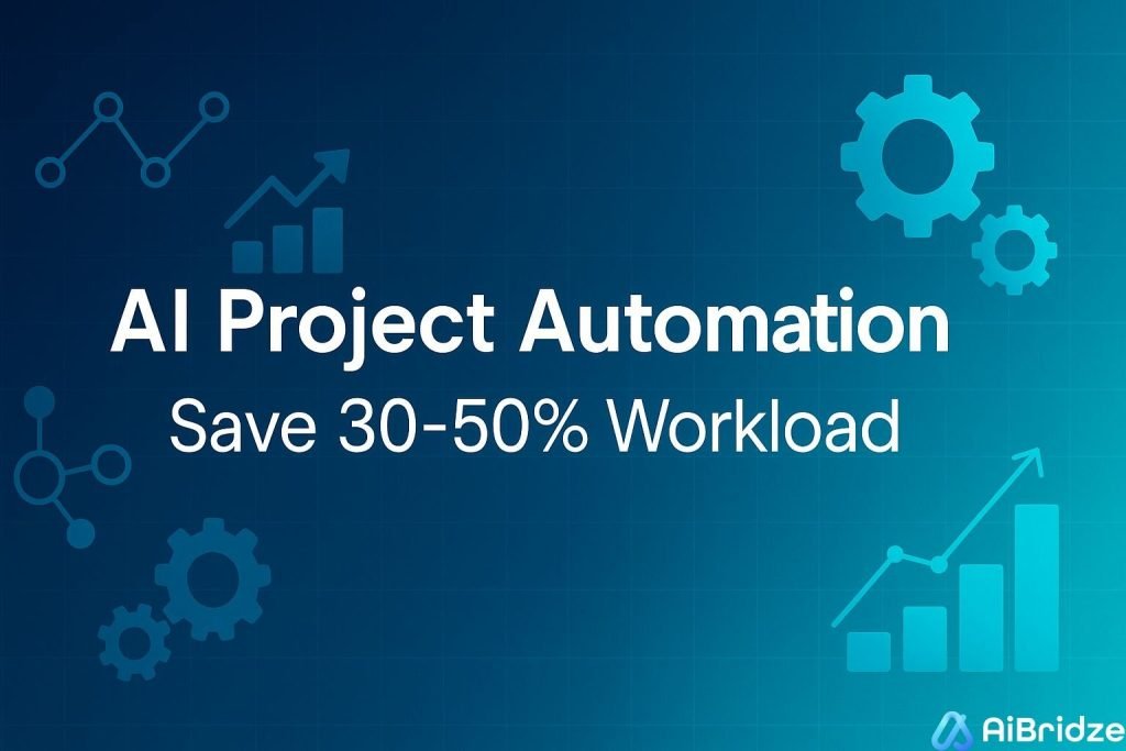 How AiBridze Uses AI Project Automation to Save 30–50%